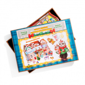 Пазл дитячий фігурний "Котячий дім" Ubumblebees (ПСД248) PSD248 88 елементів