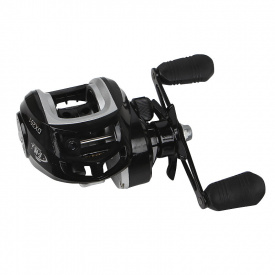 Катушка рыболовная мультипликаторная Juqiwang DX 201 Black-Silver Left 13558-85980