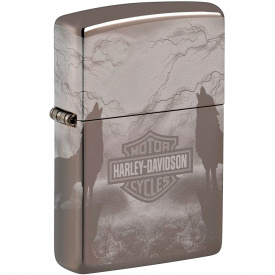 Зажигалка бензиновая Zippo Harley Davidson Серый (48799)