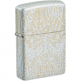 Зажигалка бензиновая Zippo Tree of Life Woodgrain Design Белый (46697)