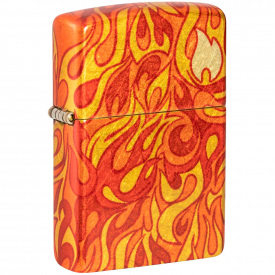 Зажигалка бензиновая Zippo Fire Zippo Design (48981)