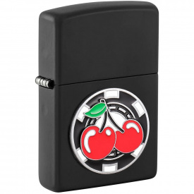 Бензиновая зажигалка Zippo 218 Cherries Poker Chip (48905)