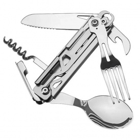 Мультитул столовый GHKS002 в футляре с нержавеющей стали 420 OEM (GHKS002)