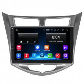 Штатная магнитола Lesko Hyundai Accent IV 2010-2017 10" 2/32Gb Wi-Fi GPS Base (10471-51766)