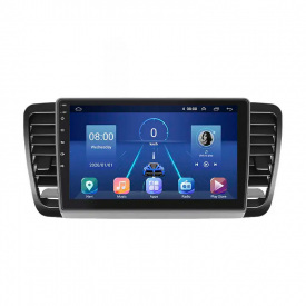 Штатная магнитола Lesko Subaru Legacy IV Рестайлинг 2006-2009 9" 2/32Gb 4G Wi-Fi GPS Top (12017-67079)