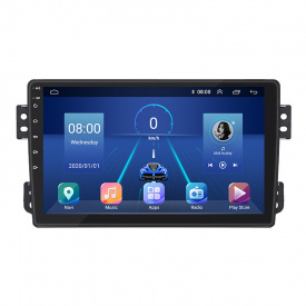 Штатная магнитола Lesko Opel Agila B 2008-2014 9" 2/32Gb 4G Wi-Fi GPS Top (11502-64100)
