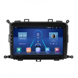 Штатная магнитола Lesko Kia Carens III RP 2013-2019 9" 2/32Gb 4G Wi-Fi GPS Top (11185-62268)