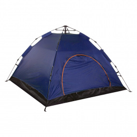 Палатка-автомат кемпинговая с автоматическим каркасом трехместная SP-Sport LX002 200x200x130 см Синий