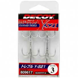 Тройник Decoy Y-S21 03 6 шт/уп (1013-1562.01.10)