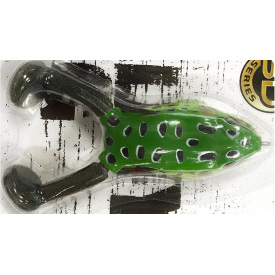 Приманка-жаба Lucky John Freddy Frog 3D Series 4in 6шт, плавучая, 21гр цвет 88 140422-008