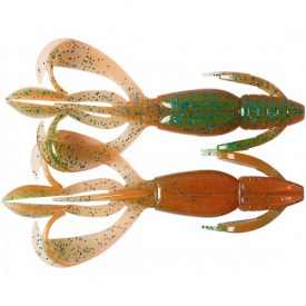 Силикон Keitech Crazy Flapper 3.6 7 шт/уп Оранжевый/зеленый (1013-1551.10.64)