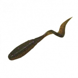 Силикон Jackall Rhythm Curly 5 5шт/уп оричневый (1013-1699.23.53)