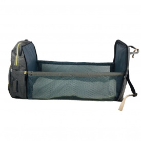 Рюкзак-манеж водовідштовхуючий Mamia 70х32 см Сірий