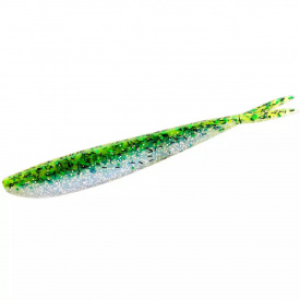 Силікон Lunker City Fin-S Fish 10/BG 4" #79 Green Shad Flash (727792 / 47900)