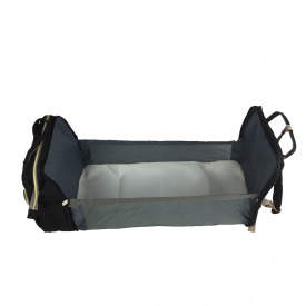 Рюкзак-манеж водовідштовхуючий Mamia 70х32 см Чорний