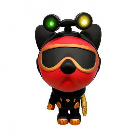 Нічник зіркового неба Космічний собака Space Robot Dog з пультом Red