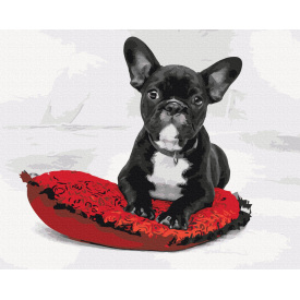 Картина за номерами BrushMe "Мій улюблений собака" 40х50см BS51842