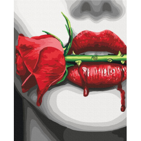 Картина за номерами BrushMe "Шипи пристрасті" 40х50см BS51574