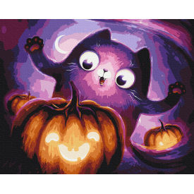 Картина за номерами BrushMe серії Патріот "Котик Тиковка ©Маріанна Пащук" 40х50см BS53334