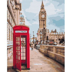 Картина за номерами BrushMe "Символи Лондона" 40х50 см BS26716