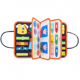 Детская развивающая сумочка Lesko 545 бизиборд Синий (12042-70558)
