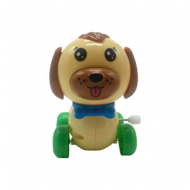 Заводная игрушка Собачка Bambi 665 8 см Коричневый