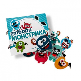 Гра на липучках Створи монстрика Lipoland 21х21 см (LP1506)
