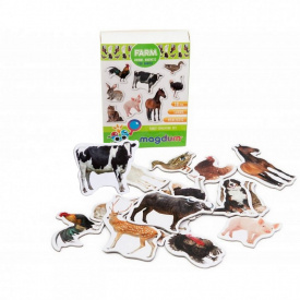 Набір магнітів "Ферма реалістичні" Magdum ML4031-04 EN