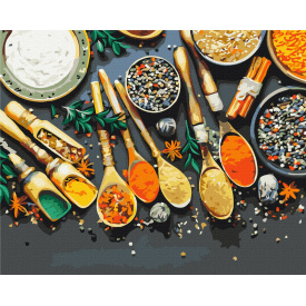 Картина за номерами BrushMe "Ароматні спеції" 40х50см BS53398