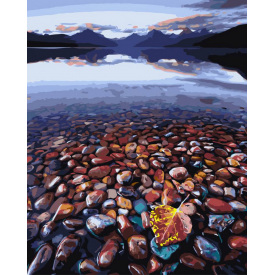 Картина за номерами BrushMe "Кам'янистий берег" 40х50см BS3843