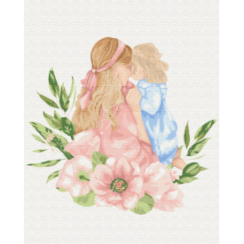 Картина за номерами BrushMe "Мамине кохання" 40х50см BS52544