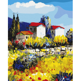 Картина за номерами BrushMe "Провінція олією" 40х50см BS51428