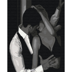 Картина за номерами BrushMe "В обіймах пристрасті" 40х50см BS51705