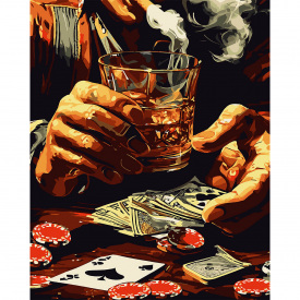 Картина за номерами Santi Казино 40*50 (954836)
