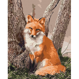 Картина за номерами BrushMe "Лісова лисичка" 40х50см BS52398