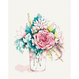 Картина за номерами Перший букет Art Craft 13137-AC 40х50 см