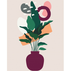 Картина за номерами BrushMe "Яскравий декор" 40х50см BS52374