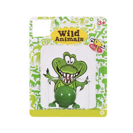 Іграшка заводна "Тварини" Bambi 2029A 14 см Крокодил