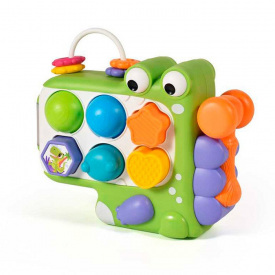 Сортер "Динозавтр" Bambi QX-91210E фігури 6шт 4шт-брязкальце 2шт-кульки молоточок