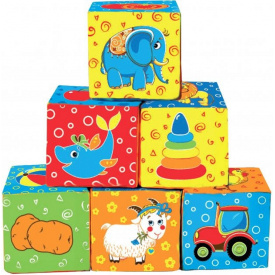 Набір м'яких кубиків "Мій маленький світ" Macik МС 090601-01