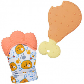 Набір 2Life гризун та прорізувач Ніжка Y24 Помаранчевий (v-11743)