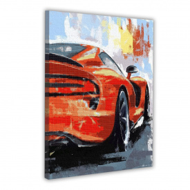 Картина за номерами з алмазною мозаїкою Santi Машина мрії 40x50 см (954943)