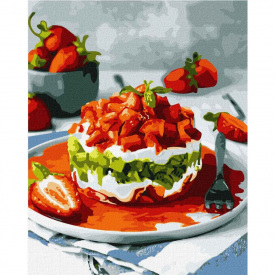 Картина за номерами Солодке поєднання Идейка KHO5613 40х50 см