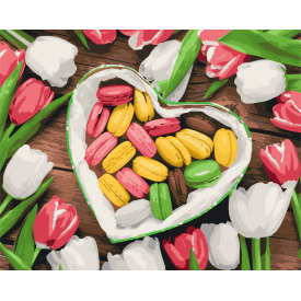 Картина за номерами BrushMe "Пакет кохання" 40х50см BS52862