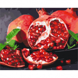 Картина за номерами Смачний гранат Brushme BS32215 40х50 см