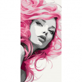 Картина за номерами Контрастний образ Art Craft 10059-AC 40х80 см