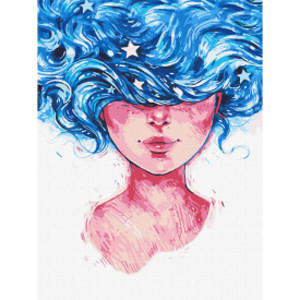 Картины по номерам Звездное воображение Идейка KHO4944 30х40см