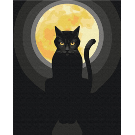 Картина за номерами BrushMe "Сторож ночі" 40х50см BS53332