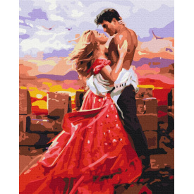 Картина за номерами Brushme XL Мексиканська пристрасть 48х60 см Різнокольоровий BS36106L