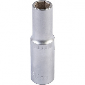 Насадка торцева 6-гранна подовжена 1/2, 12 мм. CRV MASTERTOOL GM (78-0512)